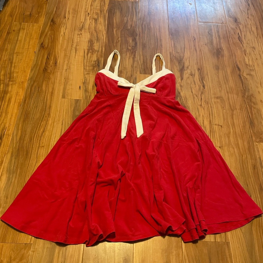 Moda XS Red mini A-framed dress